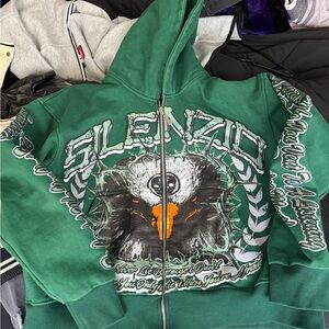 Green mens Jacket